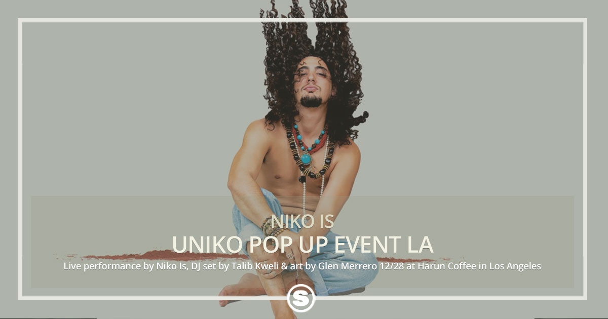 Niko Is Uniko Pop Up Event in LA