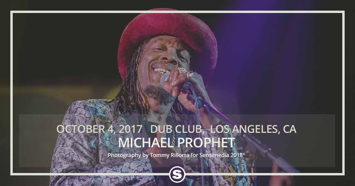 Michael Prophet at Dub Club