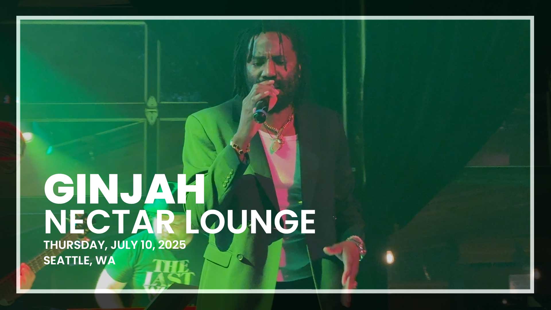 Review: Ginjah at Nectar Lounge