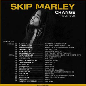 Skip Marley - Change Tour