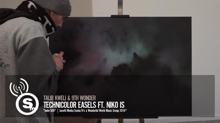 Talib Kweli & 9th Wonder - Technicolor Easels ft. NIKO IS